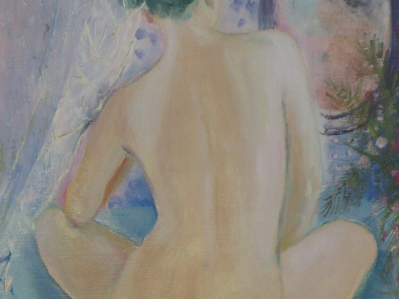 “Jeune femme nue de dos” N. MARC-290€
